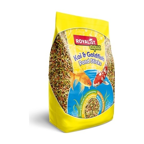 Koi ve Japon Balığı Karışık Yem (Royalist Mix Pond Sticks 1 Kg)