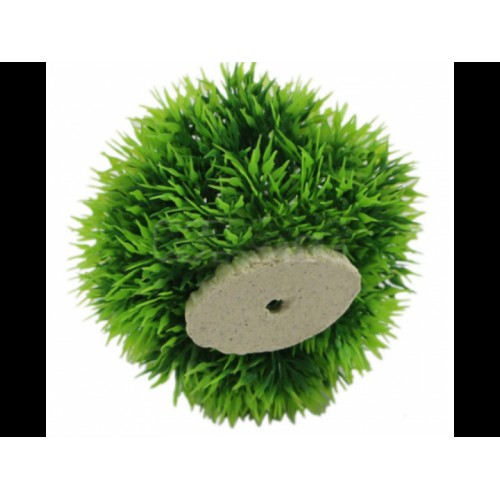 Yosun Topu (Moss Ball) Plastik Bitki 10 cm  1 adet