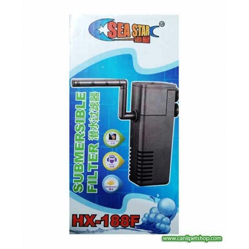 SeaStar HX-188F İç Filtre 600 Litre Fıskıyeli