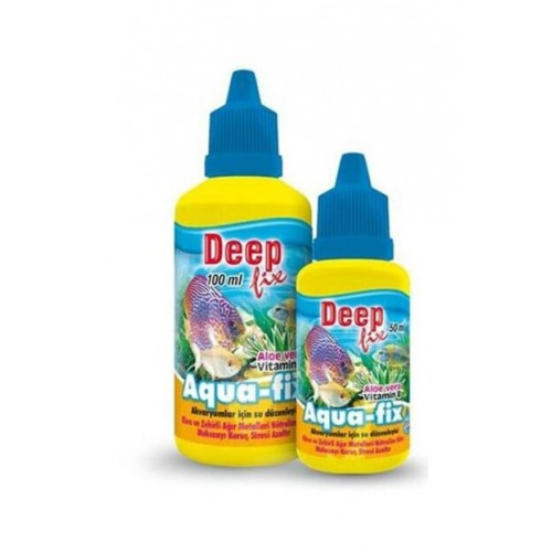 Deep Aqua-fix Akvaryumlar İçin Su Düzenleyici 50 ml