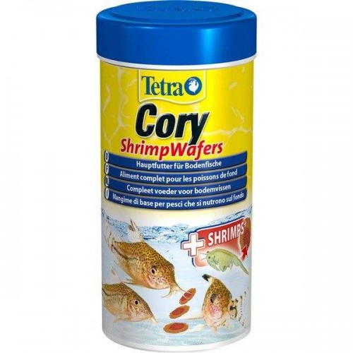 TETRA CORY SHRİMP WAFERS 100 ML çöpçü balığı yemi