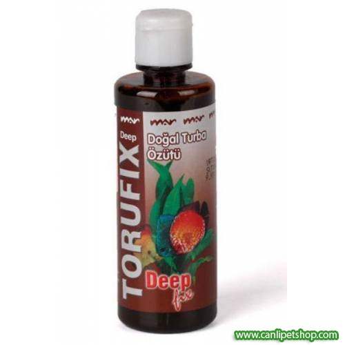 Deep Torufix Doğal Turba Özütü 100 ml(Discus-Neon İçin Asitik Su