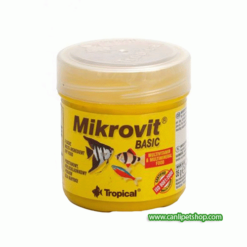 Tropical Microvit Basic Yavru Balık Yemi 75 Ml