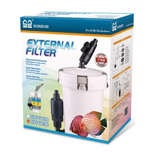 SunSun Hw 603B Dış Filtre 400 lt (6w) Ekonomik