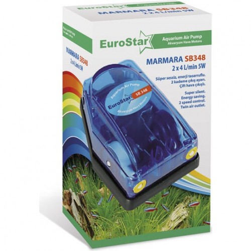 EuroStar Marmara 348 Hava Motoru Çift Çıkışlı 2x4 L 5W