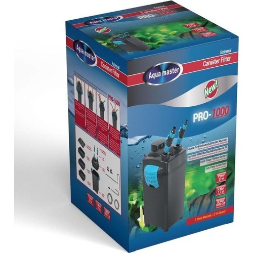 Aqua Master Pro-1000 Dış Filtre 3 Sepet 1000l/h