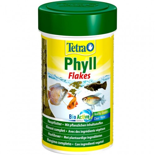 Tetra Phyll Flakes  Yem 100 ml