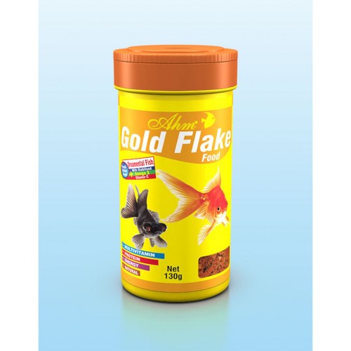 Koi ve Japon Balığı Pul Yem  Gold Flake Japon Yemi 250 ML