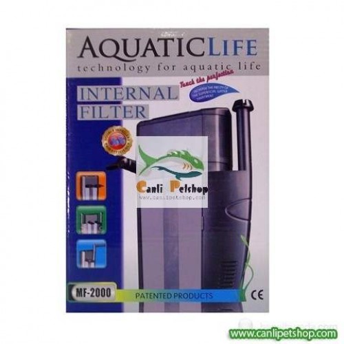 Aquatic Life MF-2000 İç Filtre 2x400 L/h (İki Filtreli)