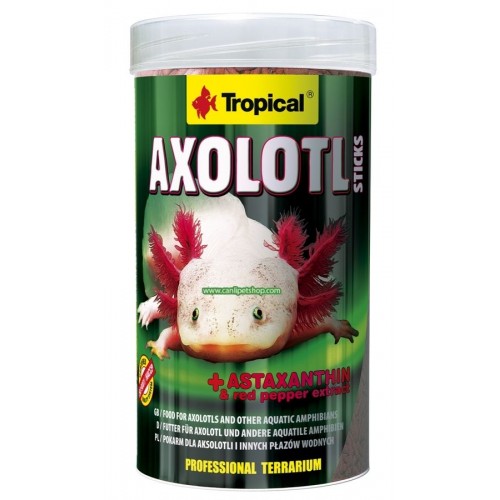 Tropical Axolotl Yem 250ml/135g Kutu Su Semenderi Yemi