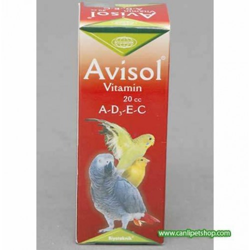 BiyoTeknik Avisol Tüm Kuşlar İçin Vitamin 20 cc