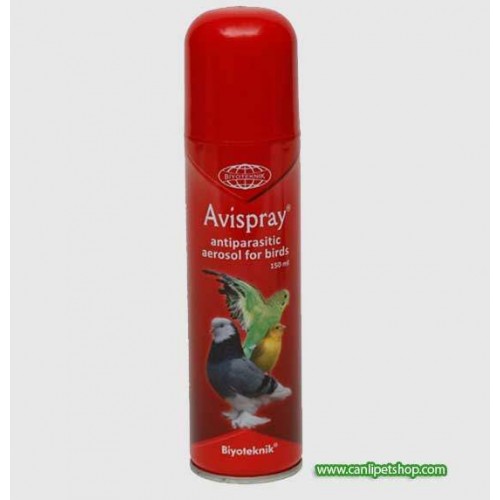 Biyoteknik Avispray Kuş Dış Parazi (Bit-Pire) İlacı