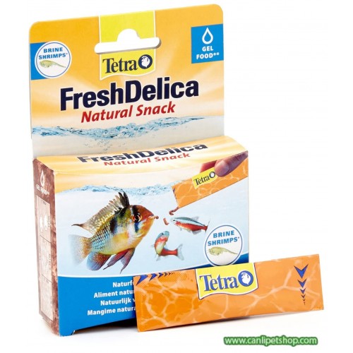 Tetra Fresh Delica Brine Shrimps 3 Gr (Jel Halinde Artemia) 1 Ad