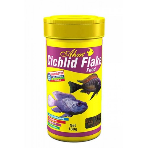 Cichlid Flake Food 100 Ml Pul Yem