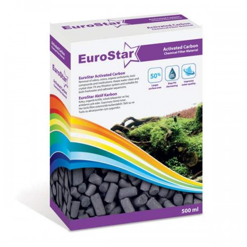 EuroStar Karbon Kömür Dış ve İç Filtre İçin 500 Ml