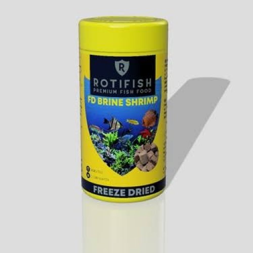 Rotifish FD Brine Shrimp 250 ml 18 Gr Küp Şeklinde ( Kurutulmuş Artemia )