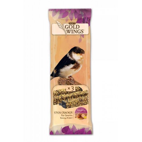 Gold Wings Ballı-Yumurtalı Kanarya Krakeri 1 Paket 3 Adet