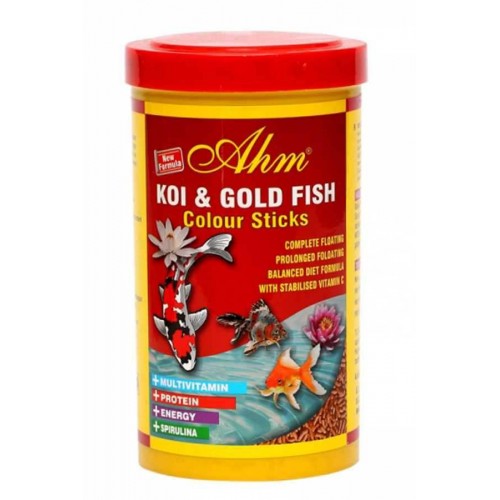 Koi ve Japon Balığı Renk Yemi (Koi ve Japon Balığı Renk Yemi (Koi Goldfish Colour Pond Sticks  250 ml)