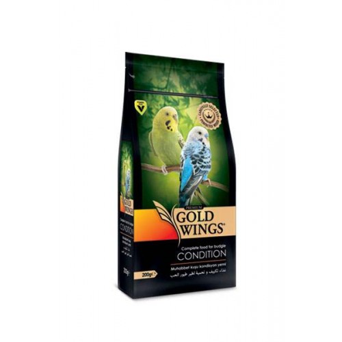 Gold Wings Yem Muhabbet Kuşu Kondisyon ve Kızıştırıcı 200 Gr