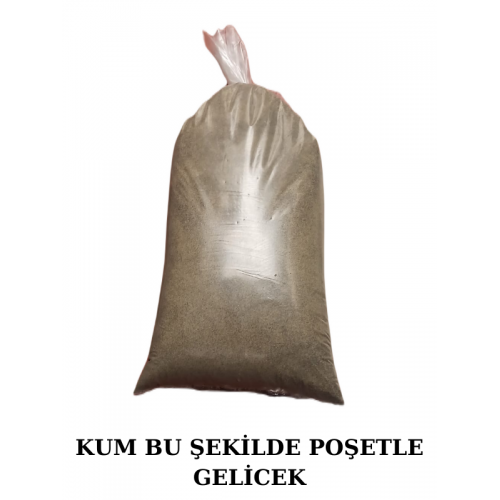 Gri OYUN HAVUZU KUMU (kinetik kum değildir) 10 kilo