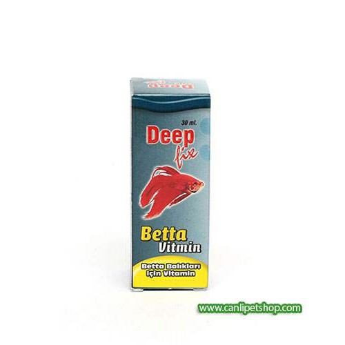 Betta Balığı Vitamini 30 Ml(Deep Betta Vitmin)