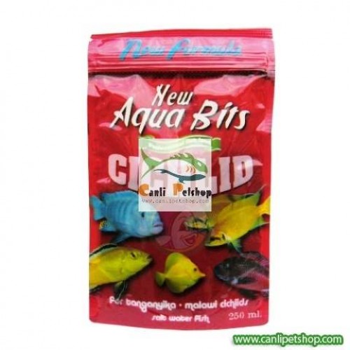 New Aqua Bits Ciklet Yemi 250 ml