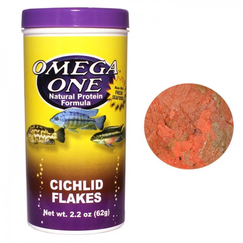 Omega One Cichlid Flake 62 Gr