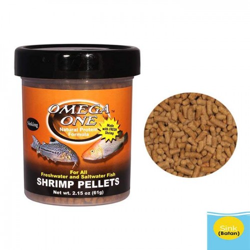 Omega One Shrimp Pellets 61 gr