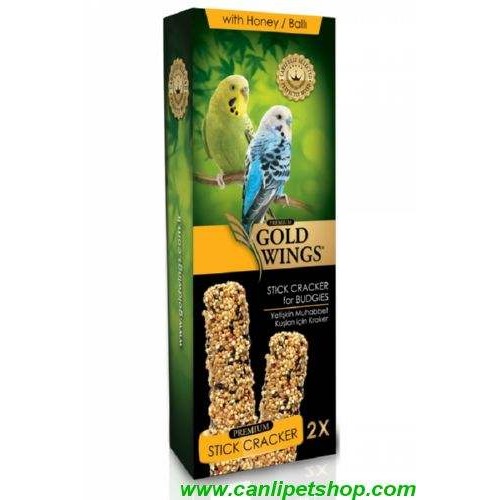 Gold Wings Premium Ballı Muhabbet Krakeri 1 Paket 2 Adet