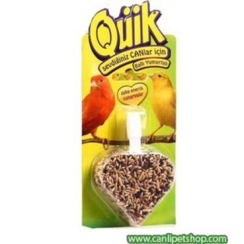 Quik Kraker Ballı Kanarya için Kalp Şeklinde  1 Adet 