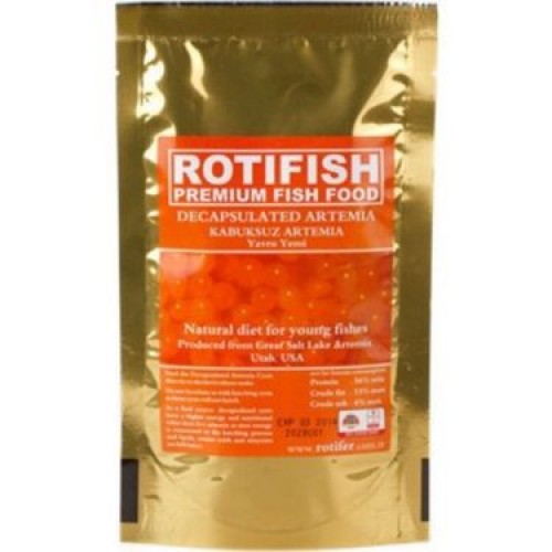 ROTIFISH Kabuksuz Artemia 1000 ML 100 Gr Yavru Yemi