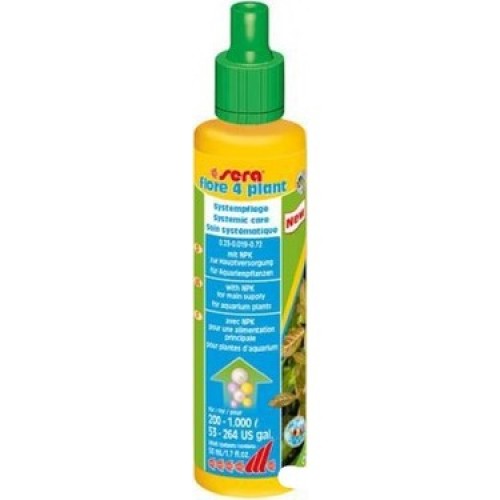 Sera Flore 4 Plant 50 Ml (Nitrojen,Fosfor,Potasyum)