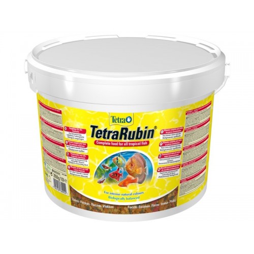 Tetra Rubin Pul Balık Yemi 10 Litre Kova (2000 gr)